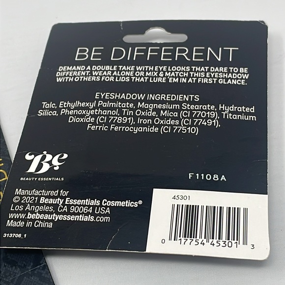 Eyeshadow BE Different Inspiring and Spectacular Matte Beauty Essentials lot 3 - Picture 4 of 4